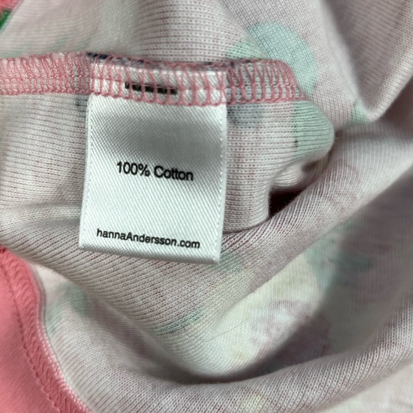 Hanna Andersson Pink Floral Dress 60 cm - Picture 4 of 4